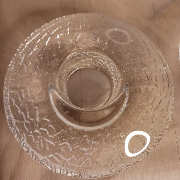 Orrefors Crystal Disc Candle Holders - Picture 5 of 11